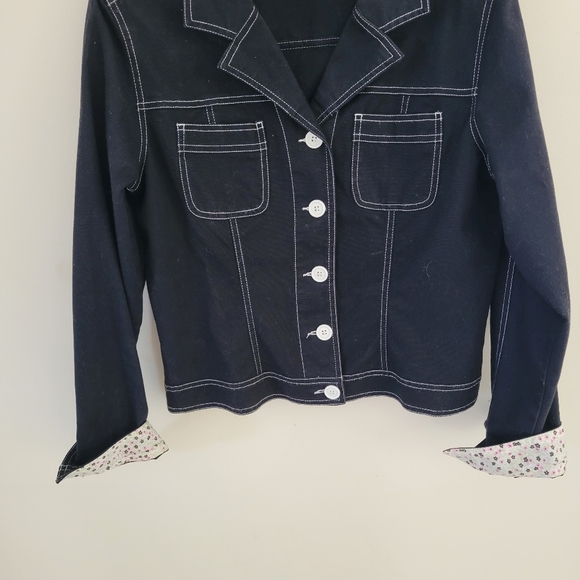 Black Jean ja cket - Picture 1 of 3